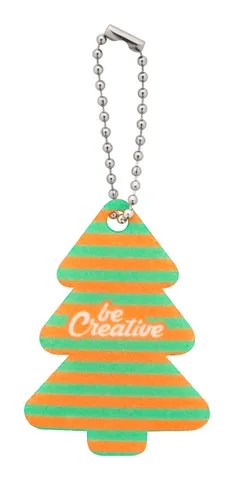 CreaFelt Key Xmas specialtillverkad julnyckelring, julgran