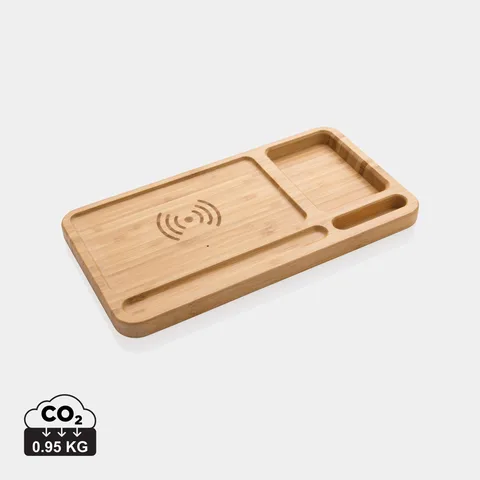 FSC® juhtmevaba laadija bambusest 10 W