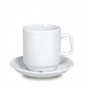 Hel. Mugg med fat 200 ml