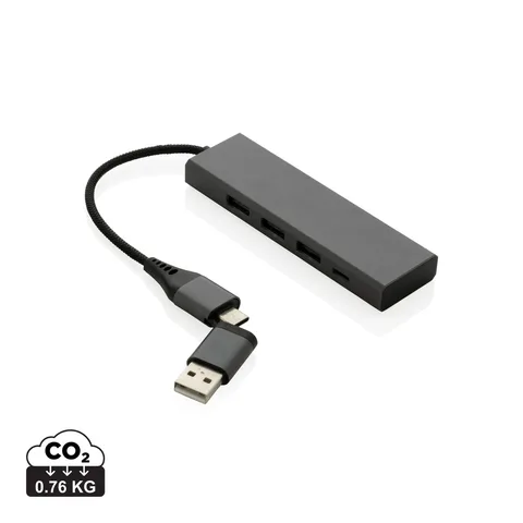 Terra RCS USB-jagaja taaskasutatud alumiiniumist