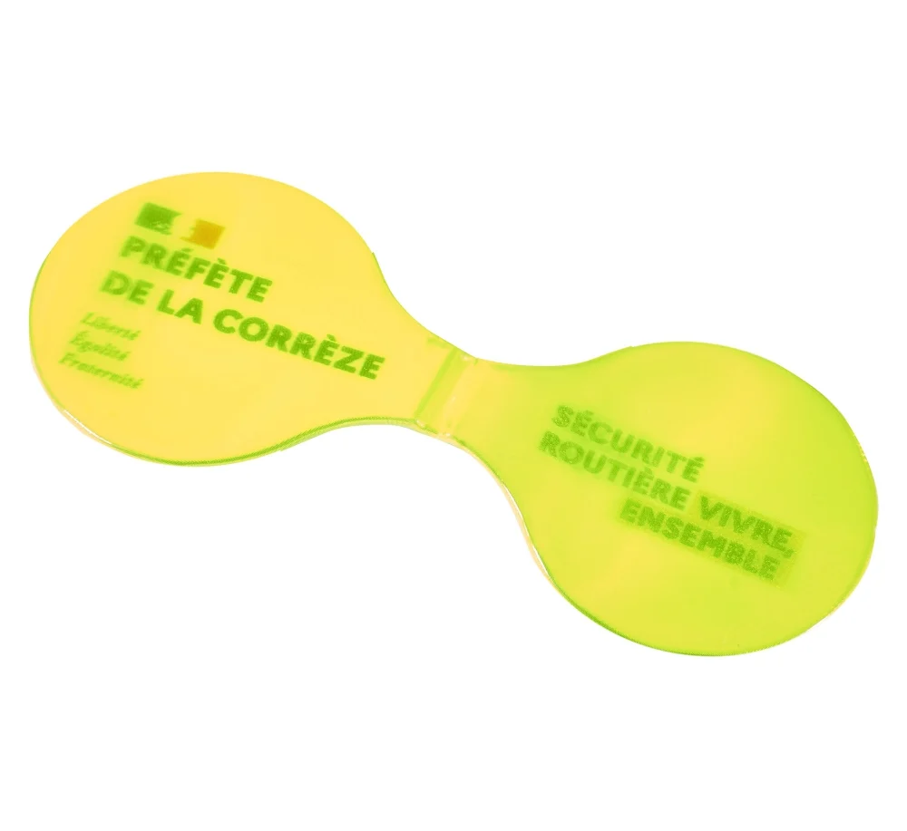 Reflekterande magnetclips