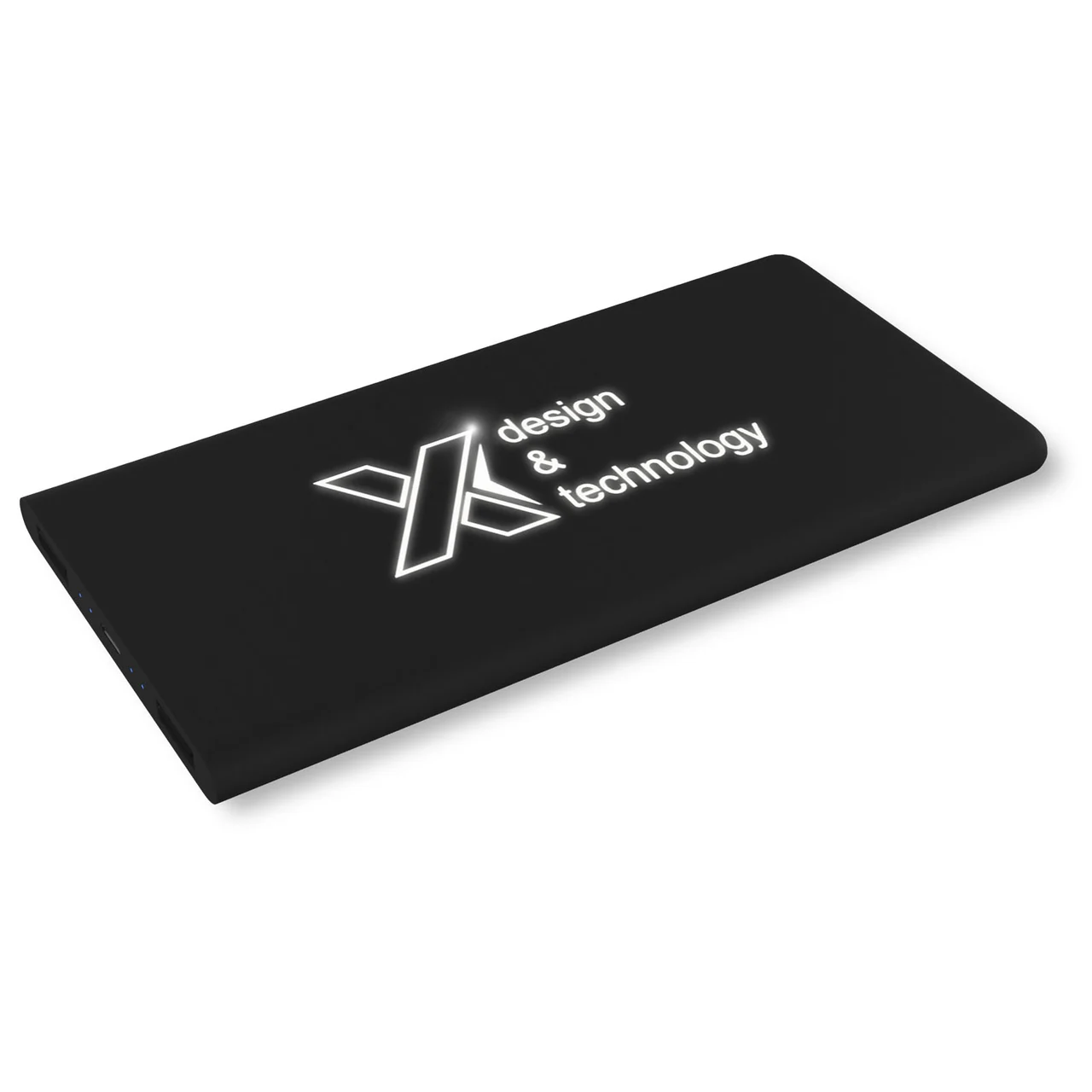 SCX.design P15 valgustatud logoga akupank 5000 mAh