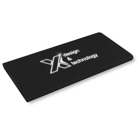 SCX.design P15 valgustatud logoga akupank 5000 mAh