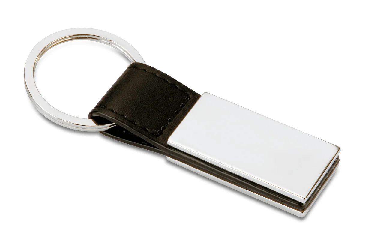 PU and metal key ring