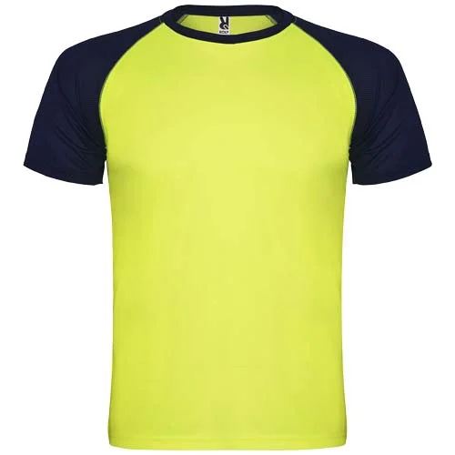 Indianapolis 140 g/m² kortärmad unisex sport-T-shirt