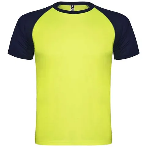 Indianapolis 140 g/m² kortärmad unisex sport-T-shirt