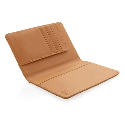 RFID-skyddat passfodral i kork