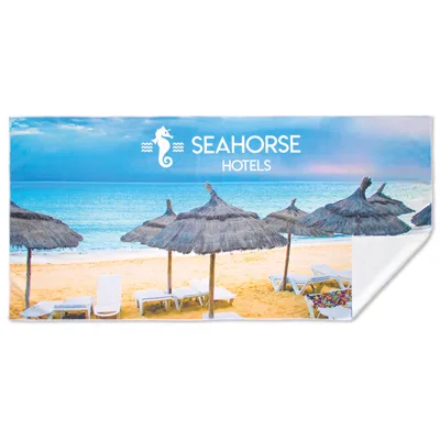 Full colour beach towel