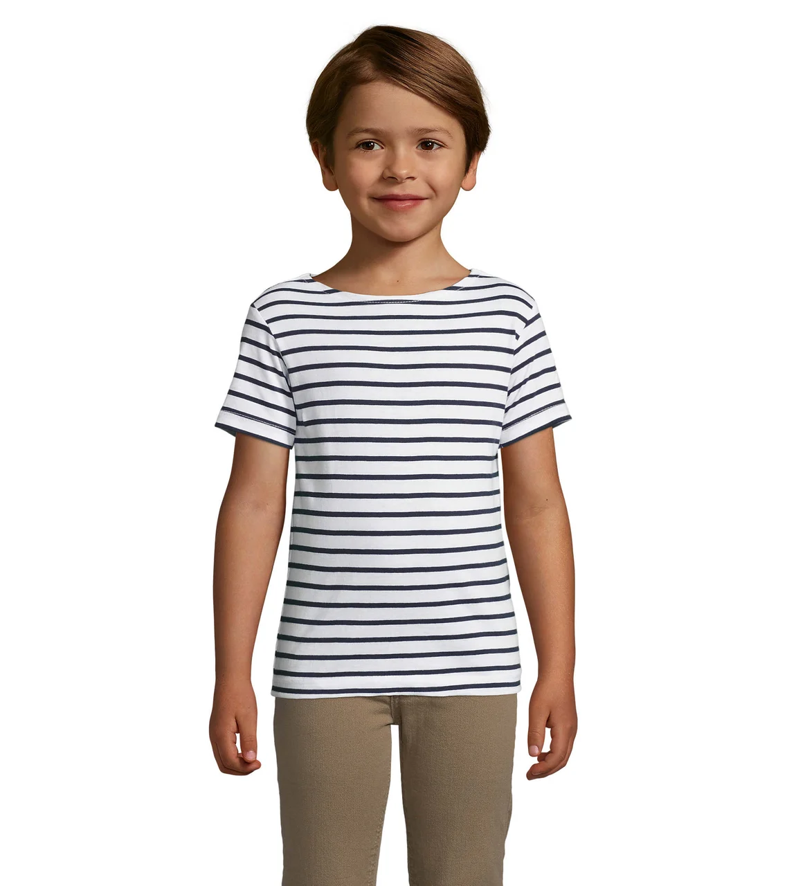 MILES randig t-shirt för barn