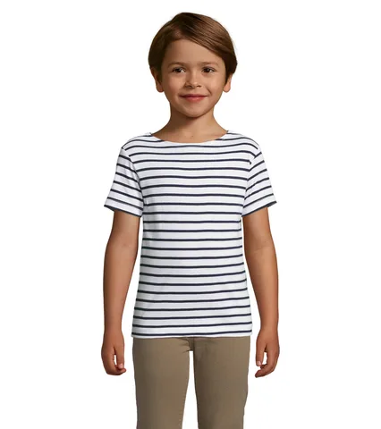 MILES randig t-shirt för barn