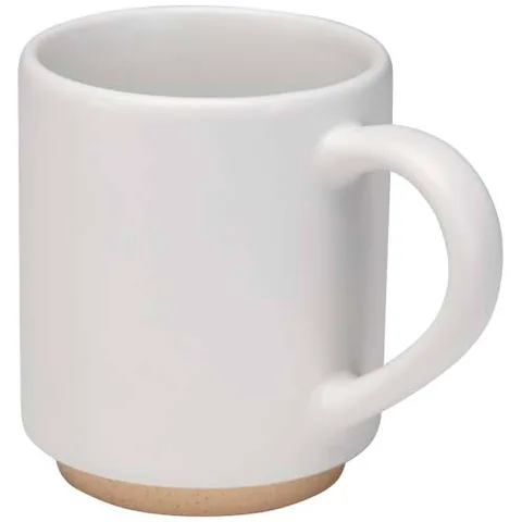 Camilla 180 ml stackable ceramic mug with matte finish