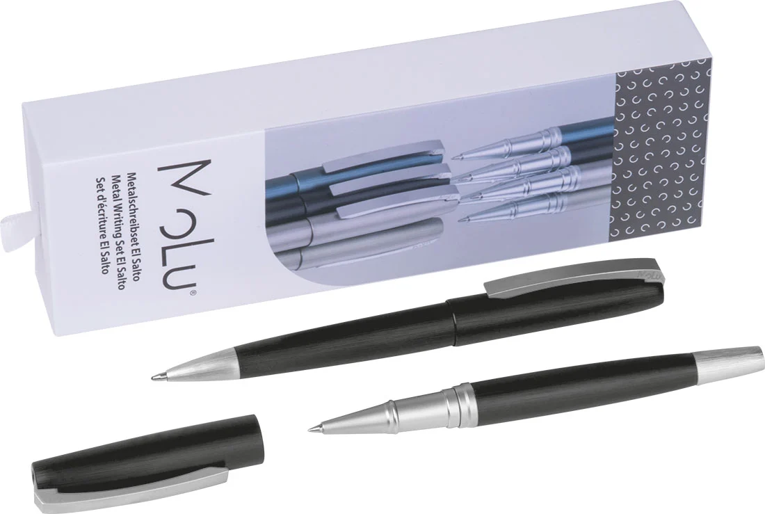 Metal writing set El Salto MoLu
