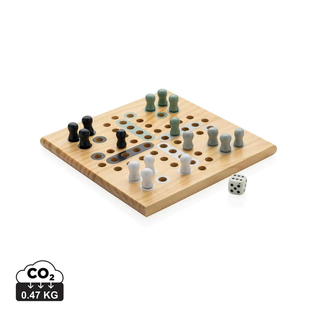 Claire Ludo-spel i trä