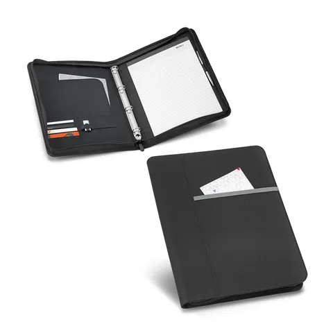 AUSTER. A4-mapp i 600D med linjerade sidor