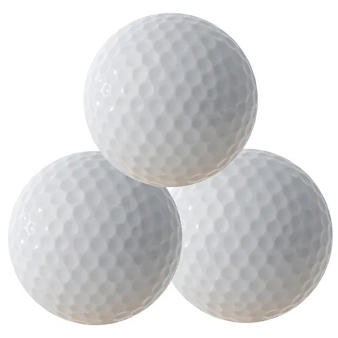 Set med 3 golfbollar
