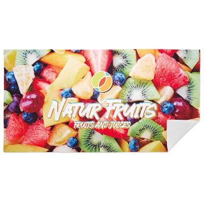 Full colour beach towel