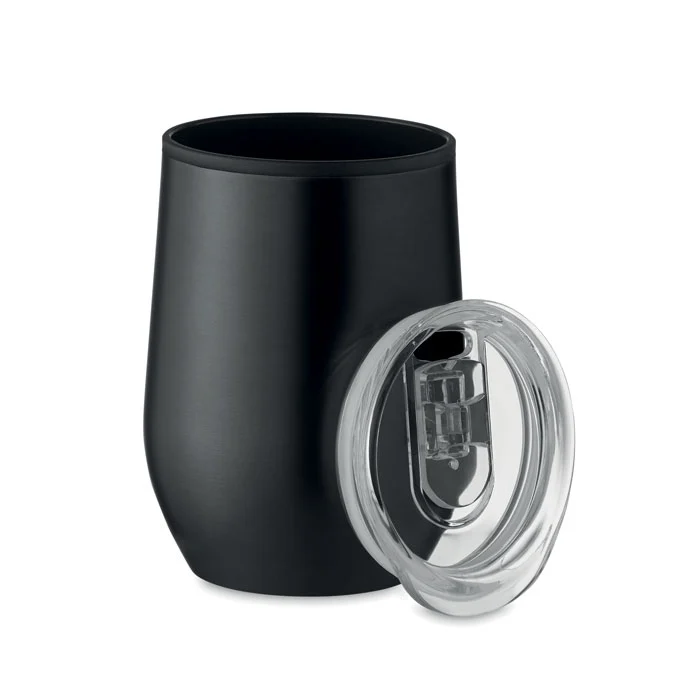Resekopp i rostfrill 350 ml