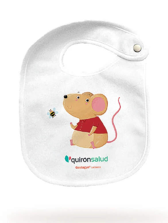 Digitaltryckt babyhaklapp