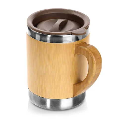 Termosmugg i bambu 300 ml | Kol