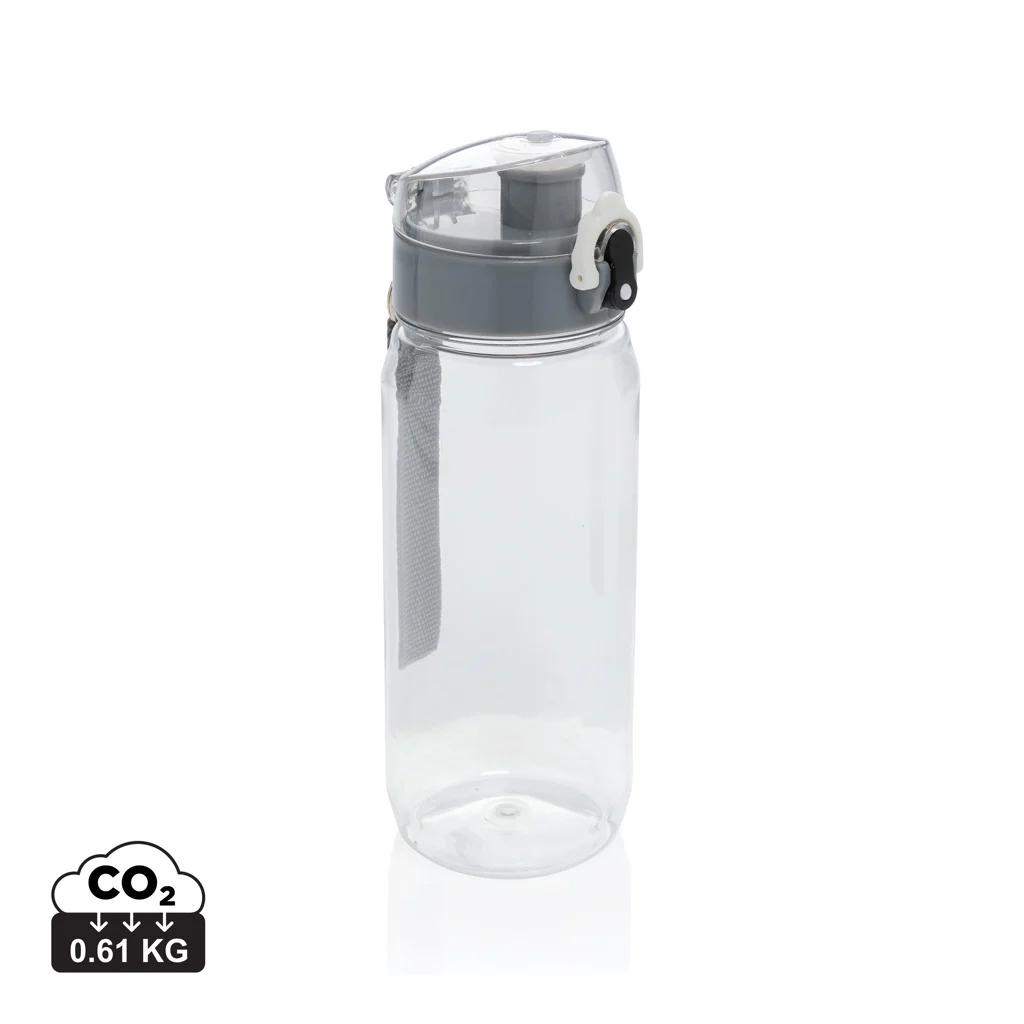 Yide RCS läcksäker låsbar vattenflaska i återvunnen PET 600ml