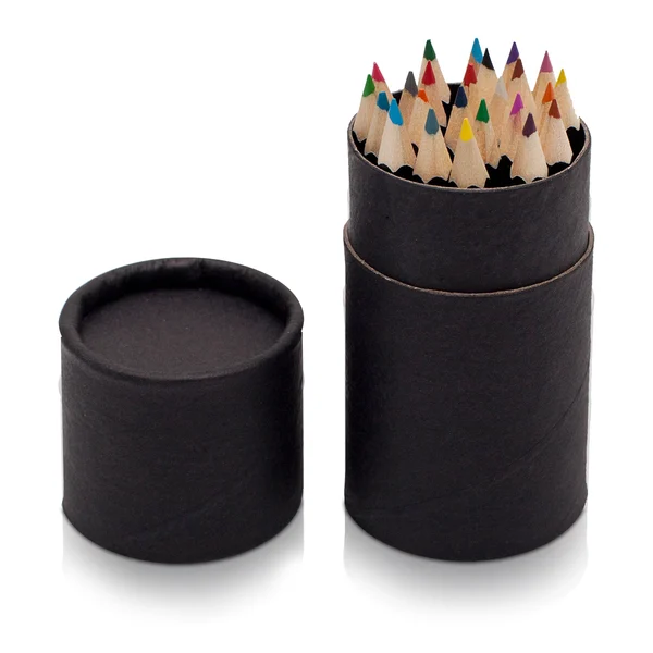 Set med 24 kritor i tub