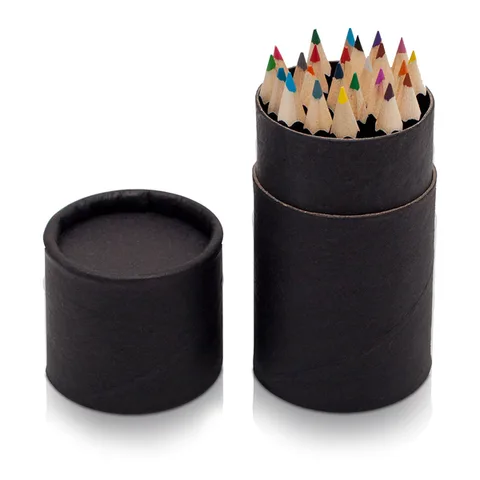 Set med 24 kritor i tub