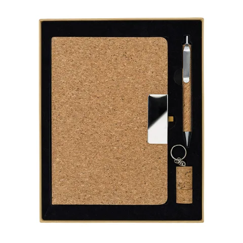 Sydney presentset: 64 GB USB-minne, anteckningsbok och penna