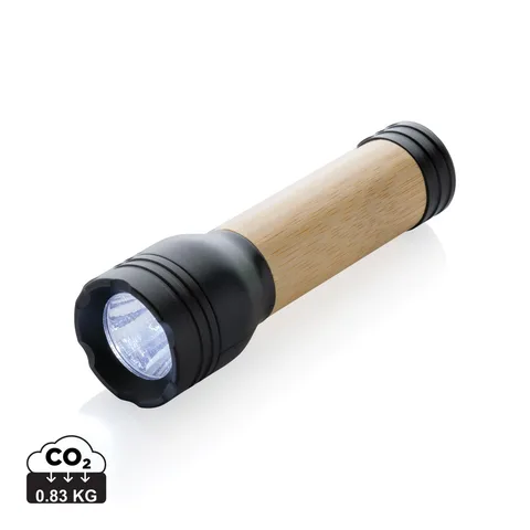 Lucid 1W RCS-certifierad ficklampa i återvunnen plast och bambu