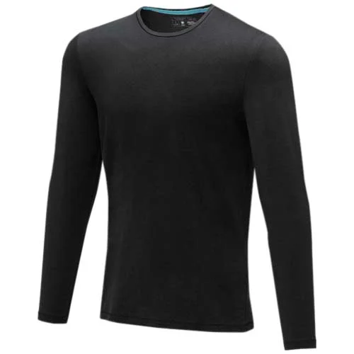 Ponoka långärmad ekologisk t-shirt herr