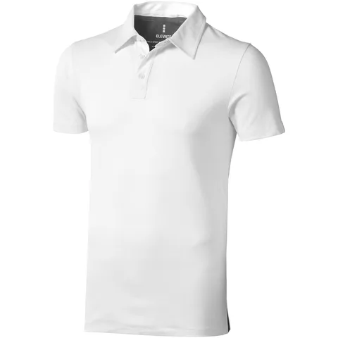 Markham 200 g/m² kortärmad herrpikétröja stretch