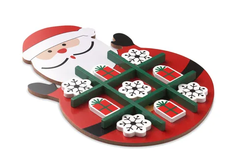 Jul tic tac toe i trä
