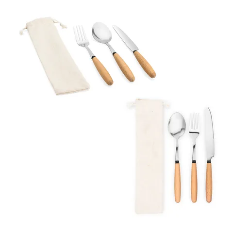 BOULUD. 3-piece set in acacia wood