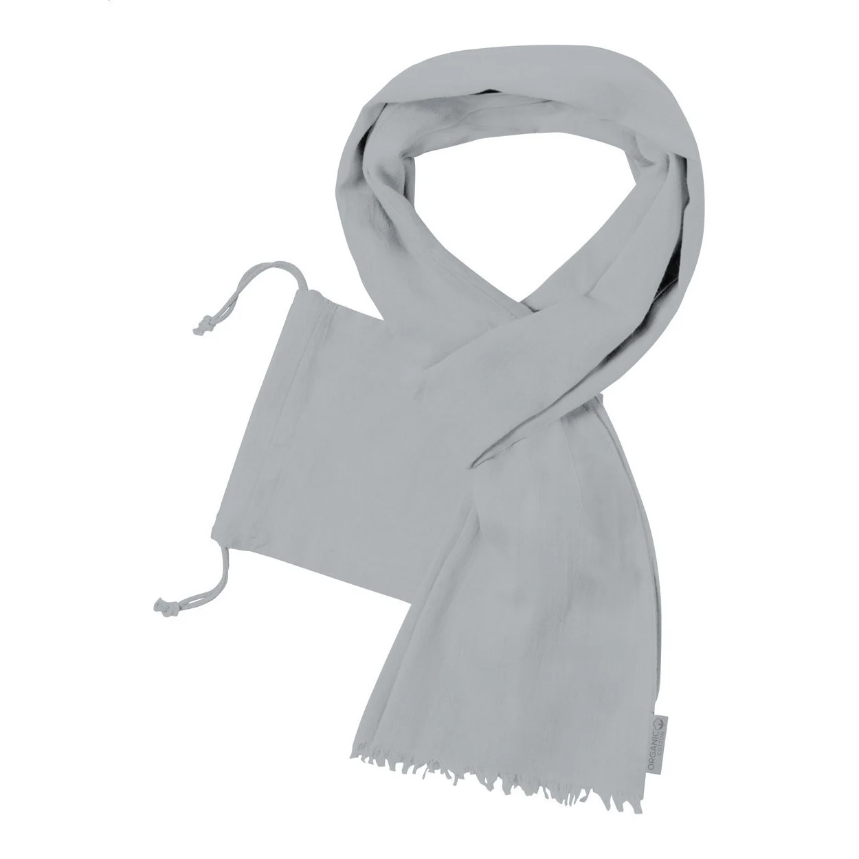 Speer scarf i ekologisk bomull