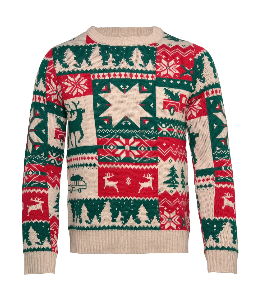 Stickad jultröja L-XL