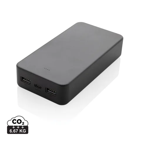 Boostcore RCS taaskasutatud plastikust 20.000mAh akupank USB C-ga
