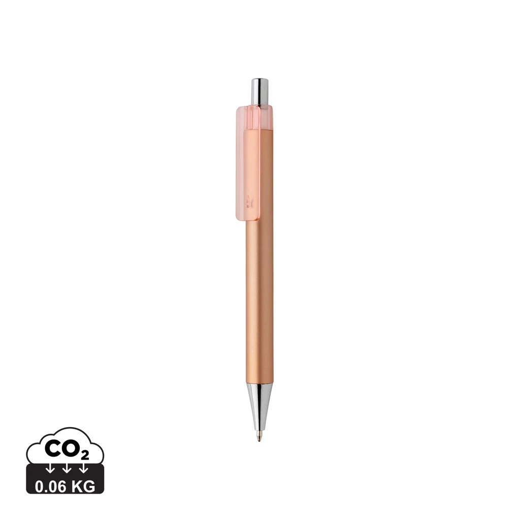 X8 kulspetspenna med metallicfinish