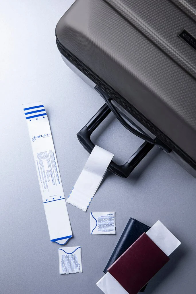 Etiketter för flygindustrin