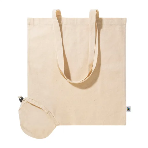 Fershop Fold Fairtrade kokkupandav riidekott