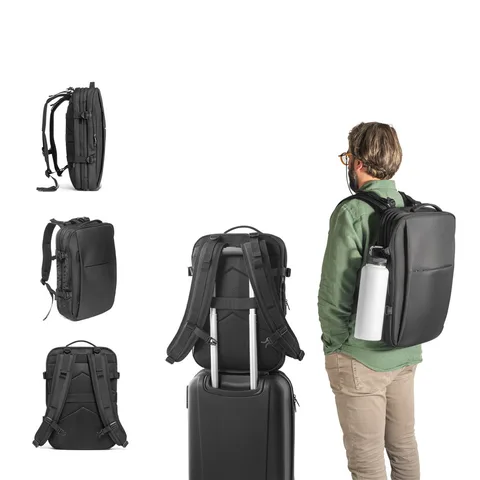 DALLAS. Reseryggsäck i 600D polyester med reflexer för 17.3" laptop