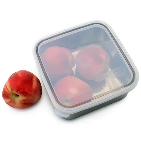 Square Stainless Steel To-Go Container (2 Size Options)
