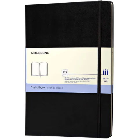 Moleskine A4-kokoinen luonnoslehtiö