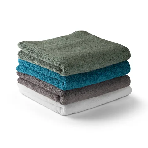 BARDEM M. Face towel (500 g/m²) in cotton (82%) and recycled cotton (18%)