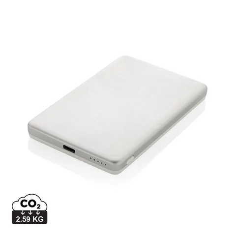 Orion RCS taaskasutatud alumiiniumist magnetiline 5W akupank, 5000 mAh