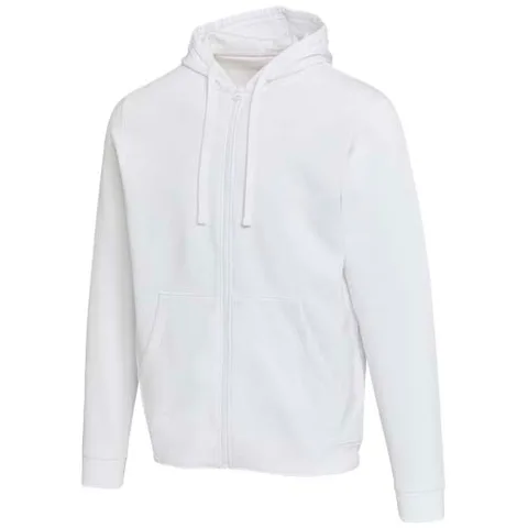 Jasper 280 g/m² hoodie med hel dragkedja unisex av ekologiskt OCS-certifierat material
