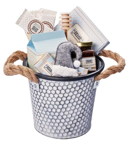 Rustic Bucket Set in a Bucket