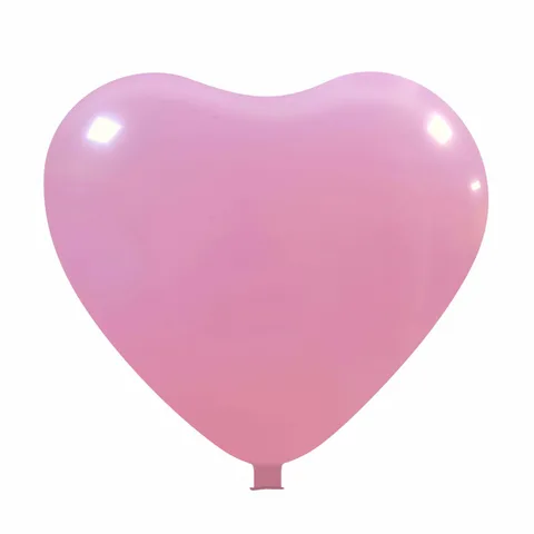 Riesenballons in Herzform, bedruckt, Ø 90 cm / Umfang 235 cm / 35 Zoll