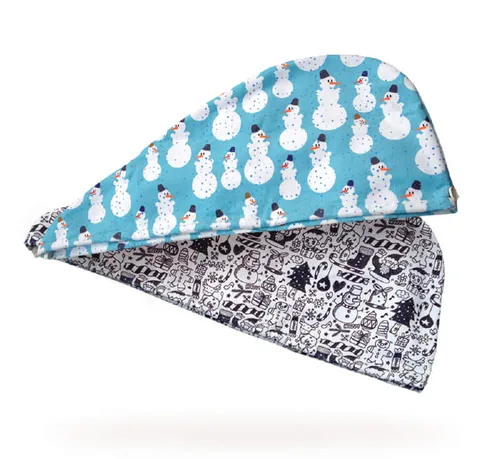 Digital printed hair turban