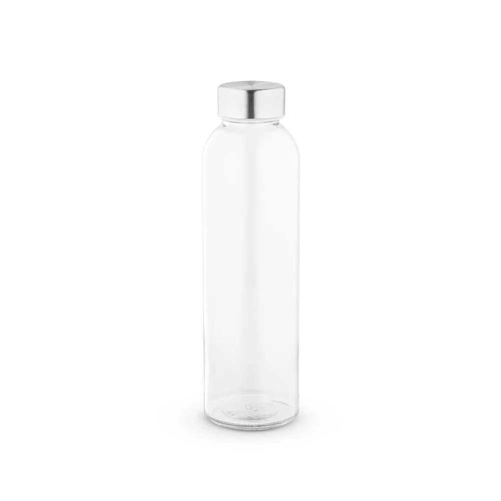 SOLER. Glasflaska och lock i rostfritt stål 500 ml