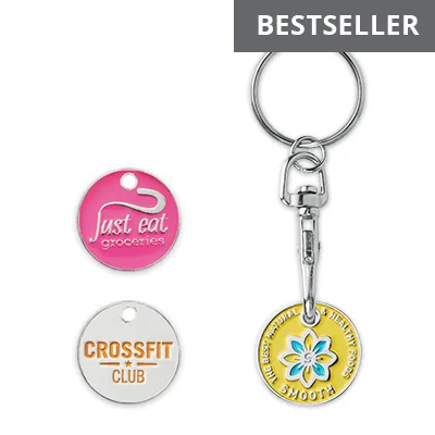 Metal token key chain