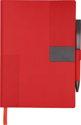Lined notebook A5 with pen MERSIN